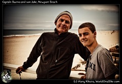 Captain Bueno and son Jake, Newport Beach