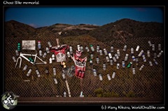 Ghost Bike memorial