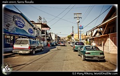 main street, Santa Rosalia