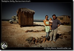 Rodolphos family, Buenaventura beach