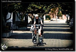 Ivana in downtown Loreto