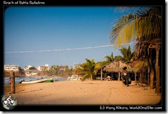 Beach of Bahia Bufadero
