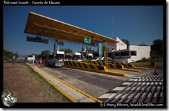 Toll road booth - Caseta de Quota