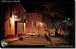 Cobble stones in Morelia