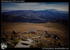 BaseCamp Hut at Pico de orizaba