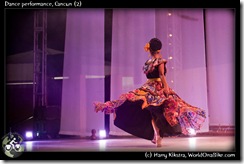 Dance performance, Cancun (2)