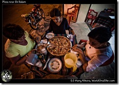 Pizza near Ek Balam