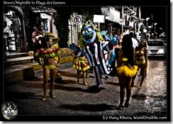 Street/Nightlife in Playa del Carmen