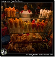 Fruit vendor, Playa Del Carmen