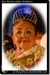 Miss Abuelita 2009, Isla Mujeres