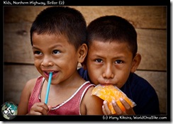 Kids, Northern Highway, Belize (2)