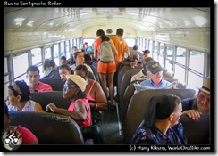 Bus to San Ignacio, Belize