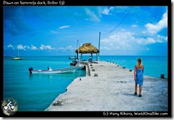 Dawn on Sarteneja dock, Belize (3)