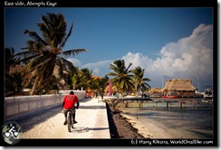 East side, Abergris Caye