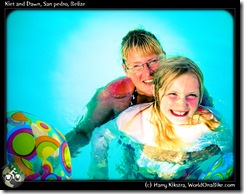 Kiet and Dawn, San pedro, Belize