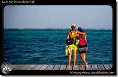 Us in San Pedro, Belize (2)