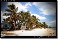 Caye Caulker beach, Belize