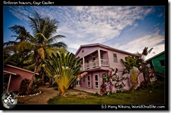 Belizean houses, Caye Caulker