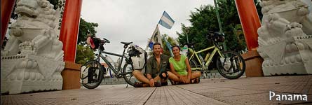 Harry & Ivana's bicycle trip Across the Americas